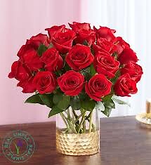 Classic Short Red Roses Bouquet